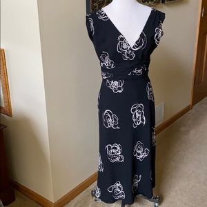 Jones of New York black “dressy” midi dress